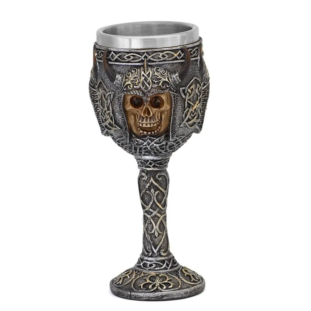 Verre Viking "Calice du Guerrier Éternel"