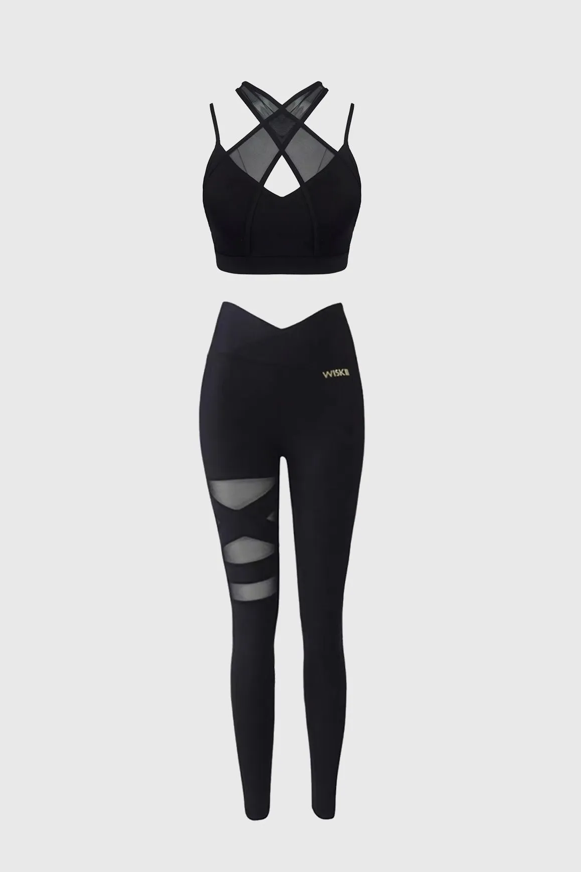 Victory Sports Bra   Mesh Legging