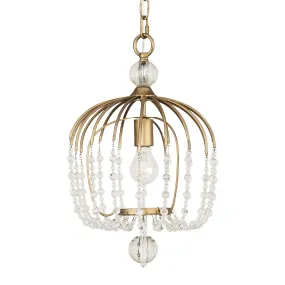 Voliere 343P01HG 1-Light Pendant Light - Havana Gold