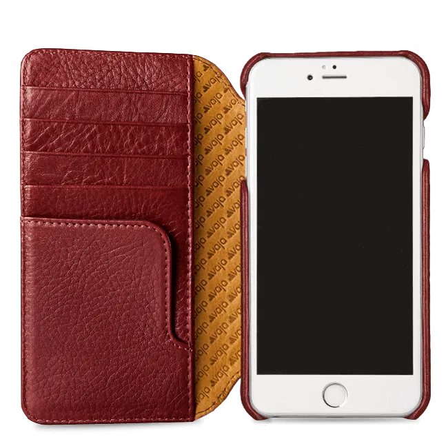 Wallet Agenda - iPhone 7 Plus Wallet Leather Case