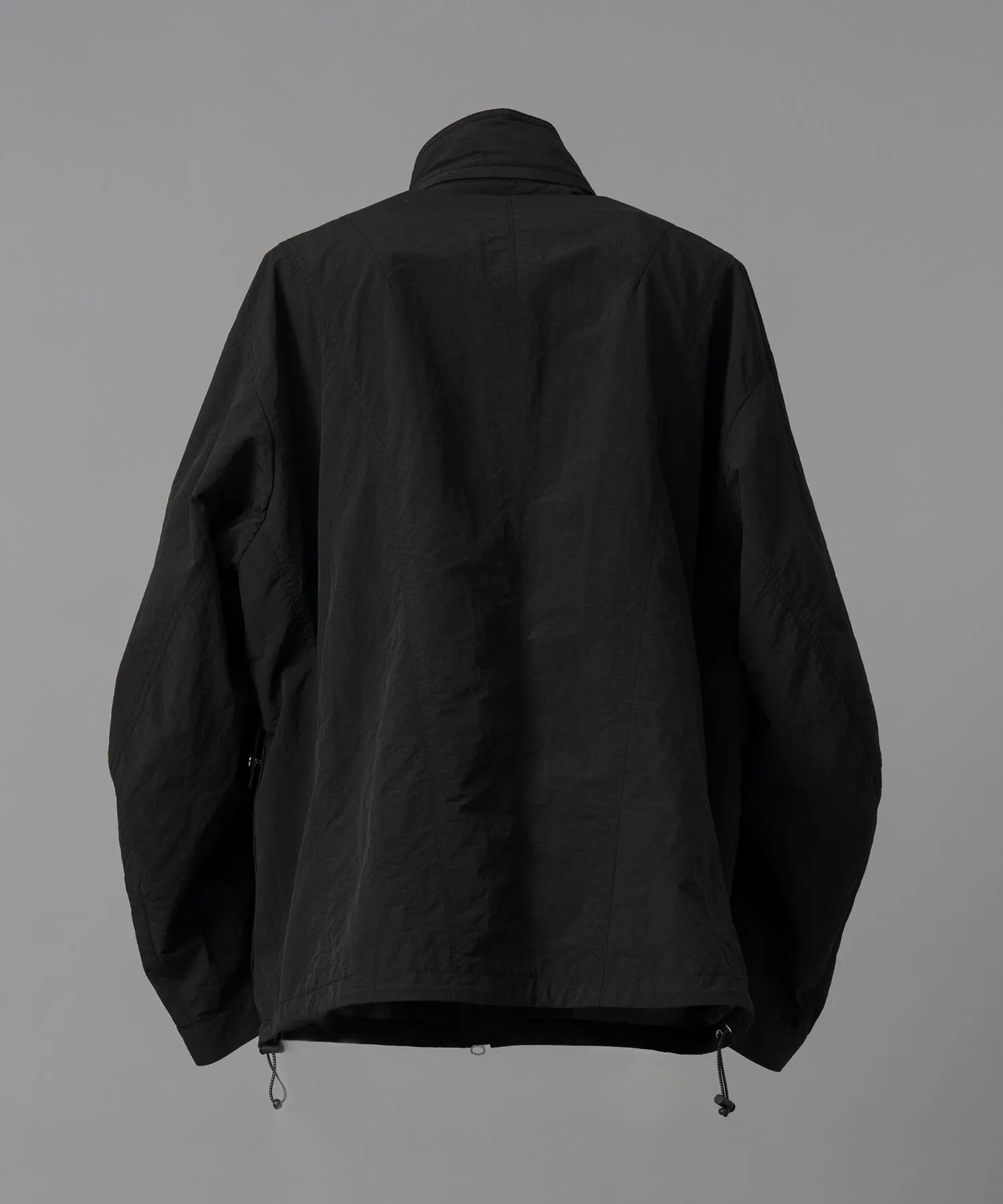 Washed Nylon Prime-Over Metal Plate Blouson