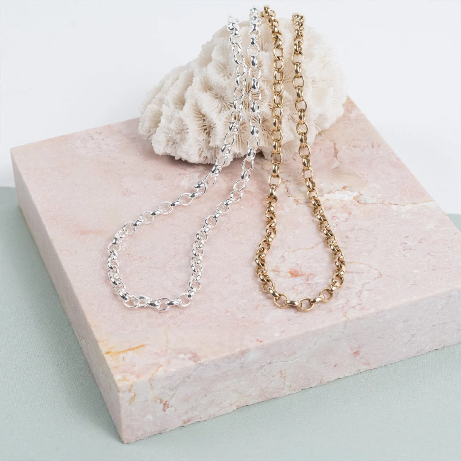 Waterloo 9ct Yellow Gold Extra Heavy Belcher Chain