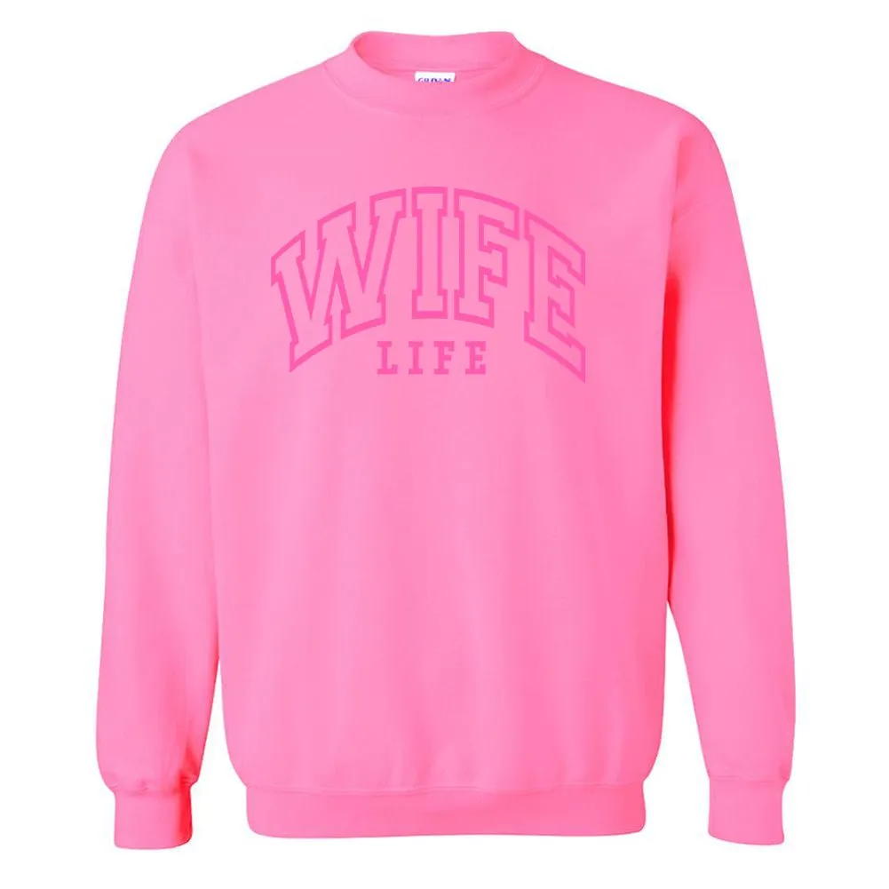 'Wife Life' Crewneck Sweatshirt