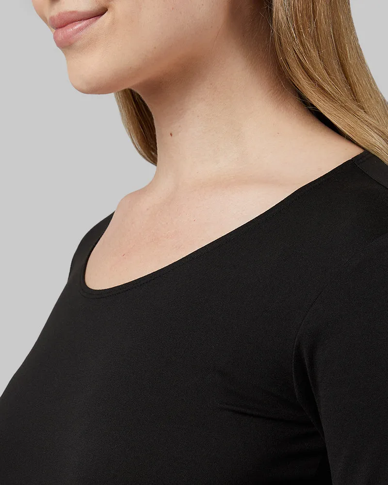 WOMEN'S LIGHTWEIGHT BASELAYER SCOOP TOP