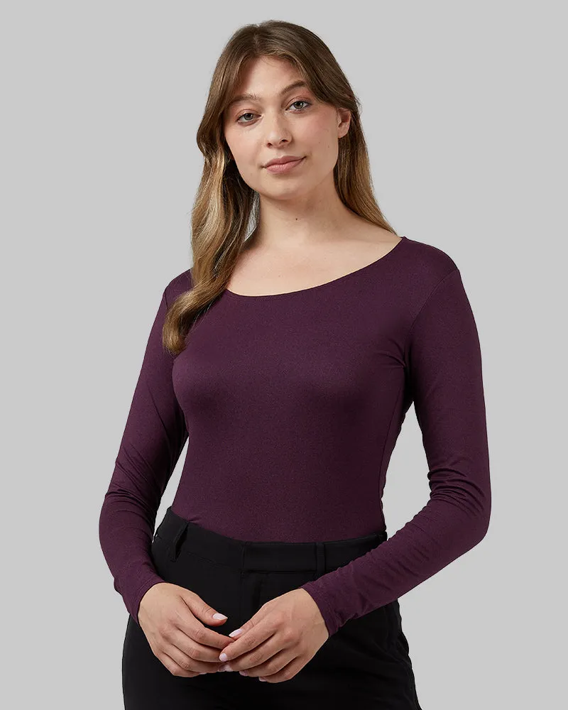 WOMEN'S LIGHTWEIGHT BASELAYER SCOOP TOP