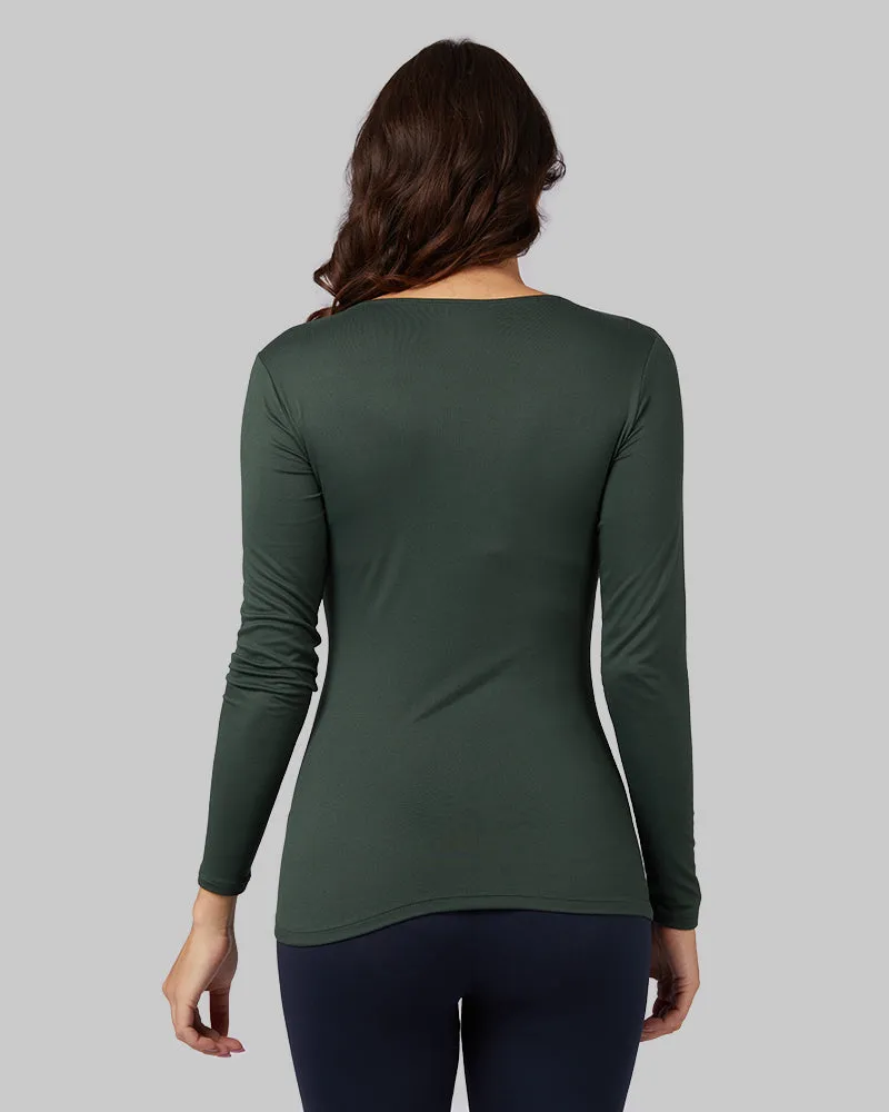 WOMEN'S LIGHTWEIGHT BASELAYER SCOOP TOP