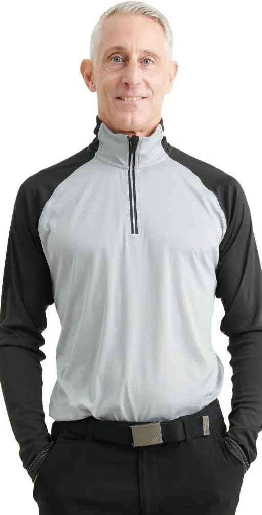 Yale UV-Cut men's golf long sleeve